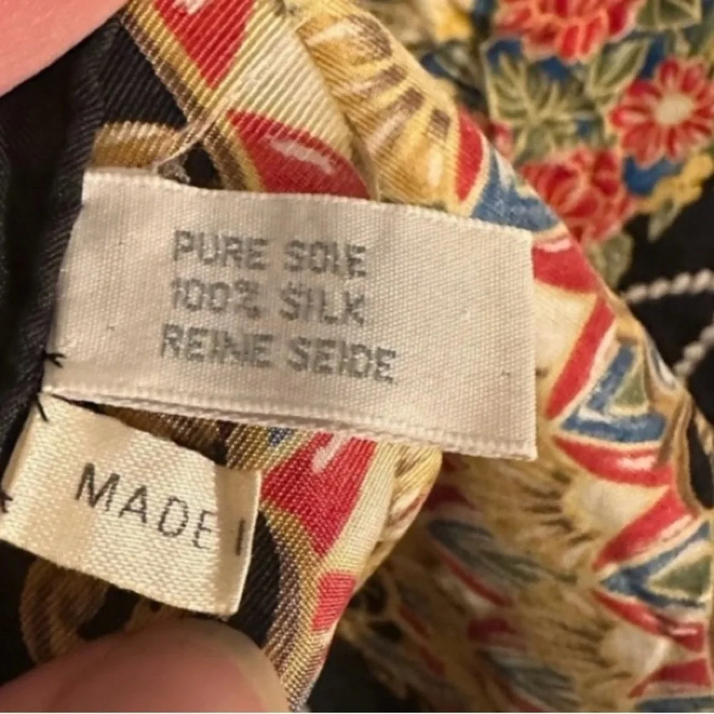 CHRISTIAN DIOR SCARF 100% Silk w/TAG Size 34” X36”